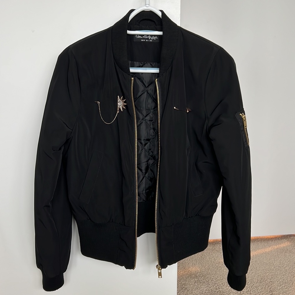 Black Bomber Jacket
